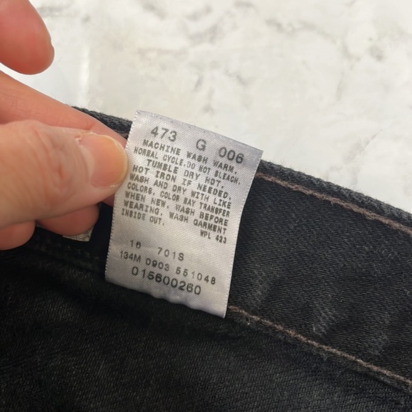 LEVI’S Men’s Comfort Fit Black Jeans W46 L30 - Picture 5 of 14